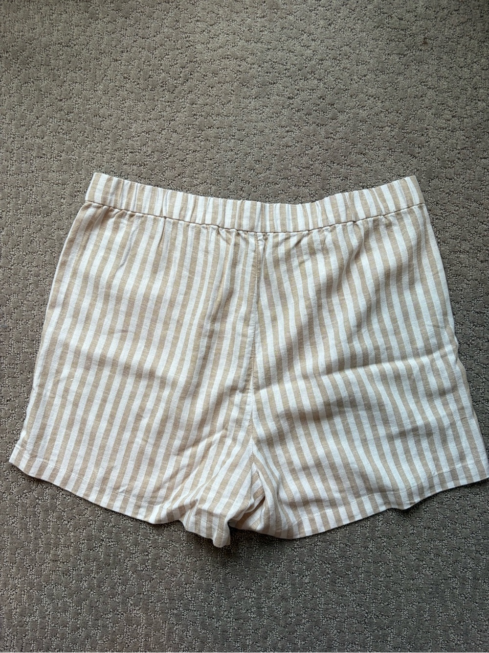 J. Crew Linen-blend pull-on short - Picture 2 of 3